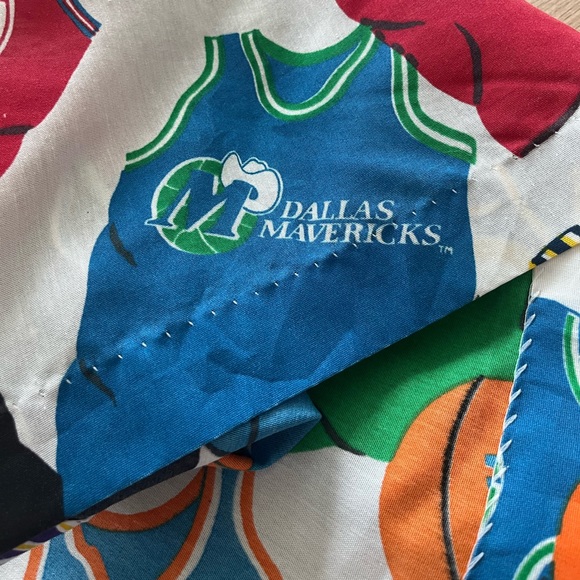 Vintage 90s NBA Valance Curtain Jerseys - Picture 15 of 16